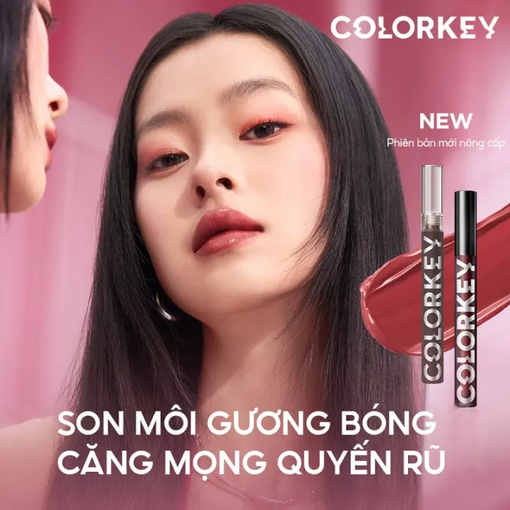 Son gương bóng COLORKEY Airy Lip Mirror Series 1.7g