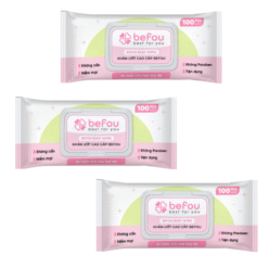 Khăn ướt cao cấp Befou Best For You 100 Miếng
