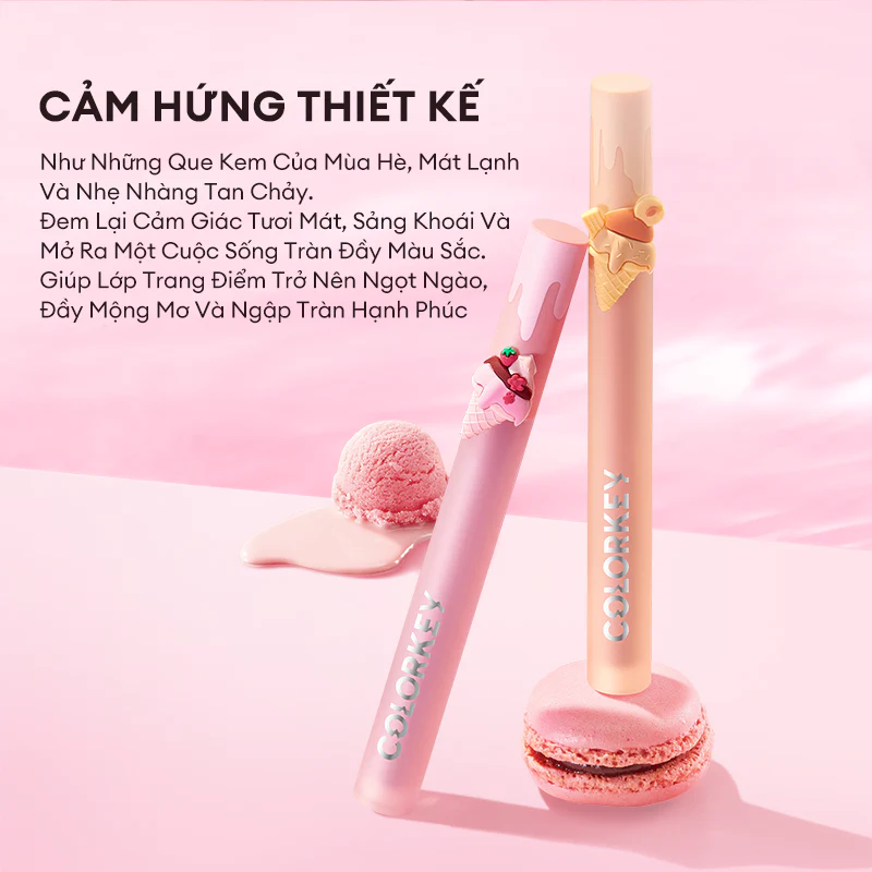 Son kem lì lâu trôi COLORKEY Soft Matte Water Tint 1.8g