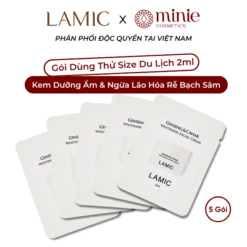 Kem dưỡng ẩm rễ bạch sâm dưỡng trắng và ngừa lão hóa da mặt LAMIC
