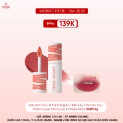 Son Bùn Mềm Mịn Into You Customized Airy Lip Mud 2g