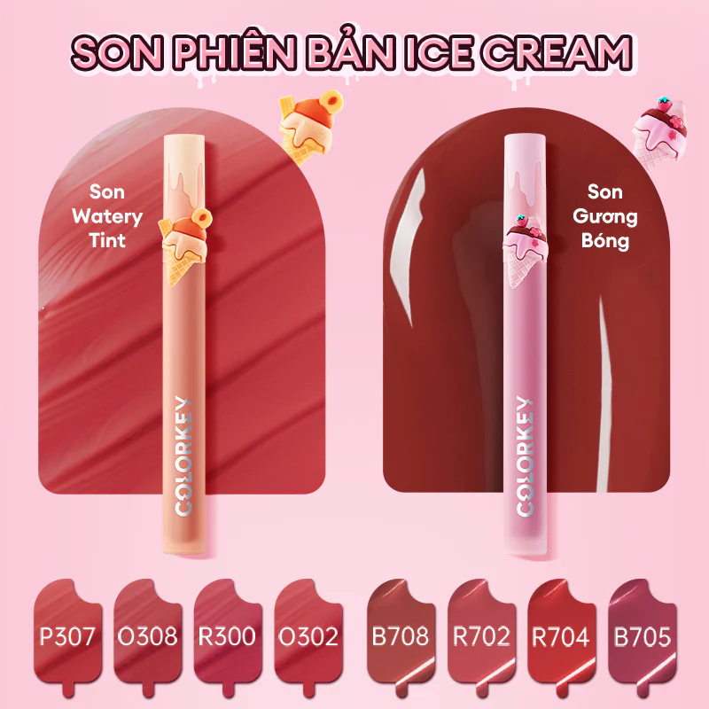 Son kem lì lâu trôi COLORKEY Soft Matte Water Tint 1.8g
