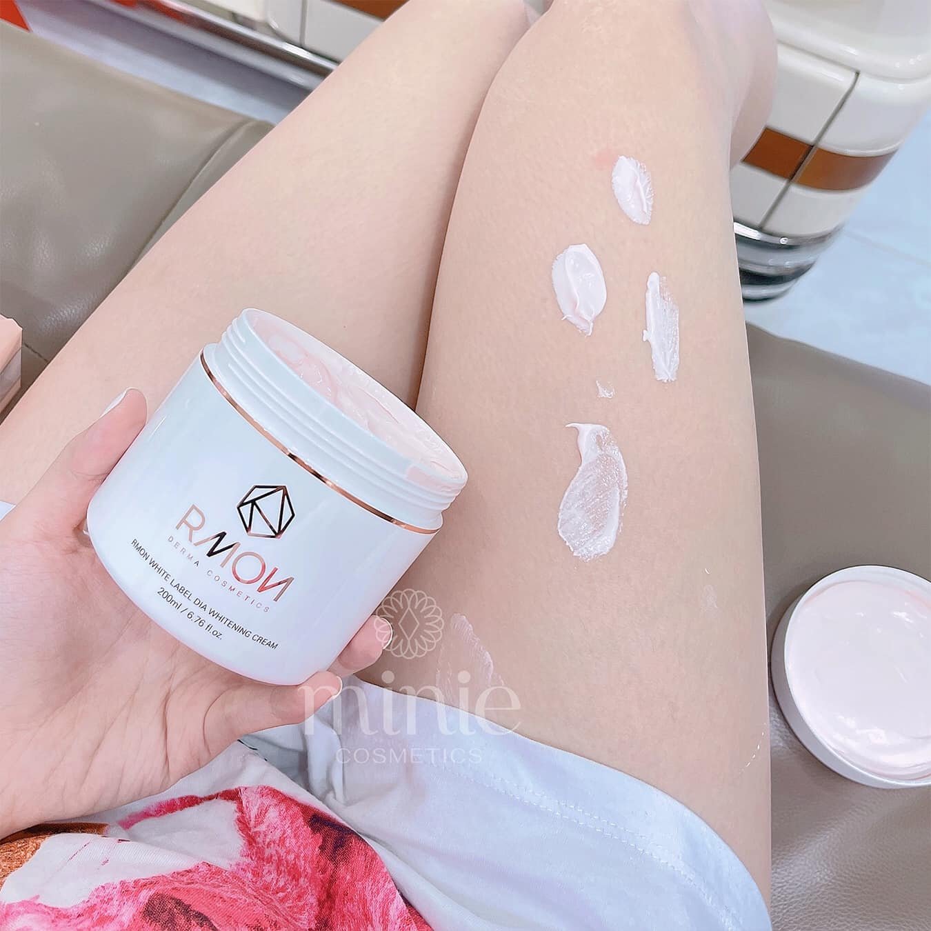 Kem Dưỡng Trắng Da Body Rmon White Label Dia Whitening Cream