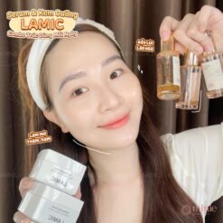 Kem dưỡng ẩm rễ bạch sâm dưỡng trắng và ngừa lão hóa da mặt LAMIC