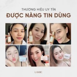 Combo Sữa rửa mặt TIA'M 200ml & Kem dưỡng ẩm LAMIC 15ml