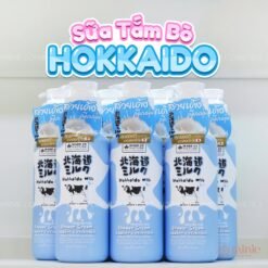 Sữa tắm dưỡng ẩm và sáng mịn da Hokkaido Made In Nature 700ml