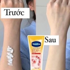 Serum Dưỡng Thể Vaseline Chống Nắng Sáng Da Healthy Bright Daily Protection & Brightening Serum SPF 50+ PA++++ 300ml