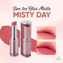 Son thỏi 3CE Blur Matte Lipstick Mịn Mượt Nhẹ Môi