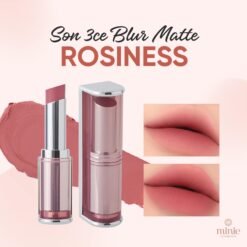 Son thỏi 3CE Blur Matte Lipstick Mịn Mượt Nhẹ Môi