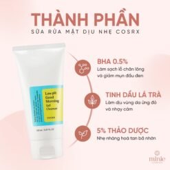 Sữa Rửa Mặt Dạng Gel Dịu Nhẹ Cosrx Low pH Good Morning Gel Cleanser