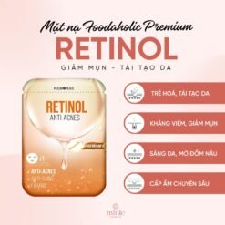 Mặt Nạ Dưỡng Trắng, Dưỡng Ẩm, Ngăn Lão Hóa Foodaholic Mask 23ml (4 loại)