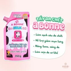 Muối Tắm Tẩy Tế Bào Chết Cơ Thể, Làm Sáng Da, Dưỡng Da Mịn Màng A Bonne Spa Salt
