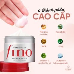 Kem Ủ Tóc Fino Premium Touch Cải Thiện Và Phục Hồi Tóc Hư Tổn 230g