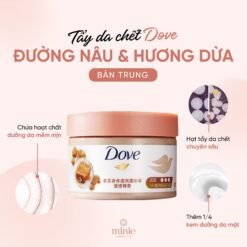 Tẩy Tế Bào Chết Body Dưỡng Da Sáng Mịn Tức Thì DOVE Moisturizing Body Scrub 298g