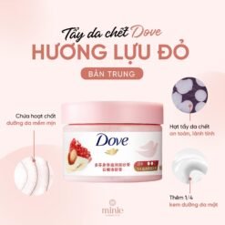 Tẩy Tế Bào Chết Body Dưỡng Da Sáng Mịn Tức Thì DOVE Moisturizing Body Scrub 298g