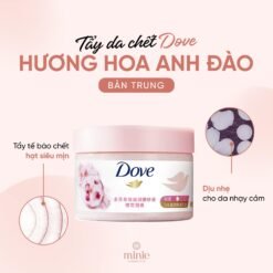 Tẩy Tế Bào Chết Body Dưỡng Da Sáng Mịn Tức Thì DOVE Moisturizing Body Scrub 298g
