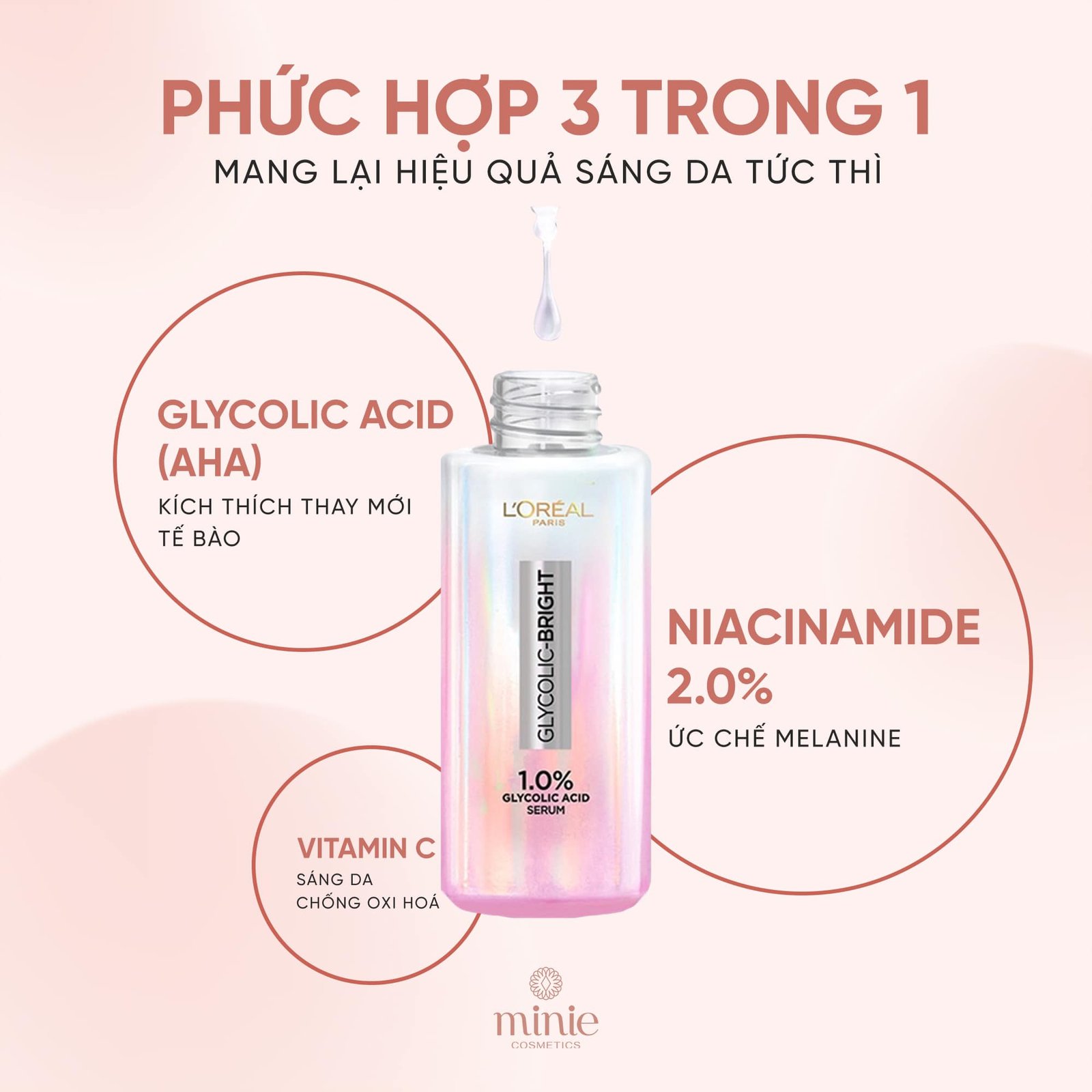 394556263-308490498618369-666366675143506585-n Serum L'oreal Tinh Chất Mờ Thâm Nám Sau 2 Tuần L'oreal Glycolic-Bright Instant Glowing Serum 30ml