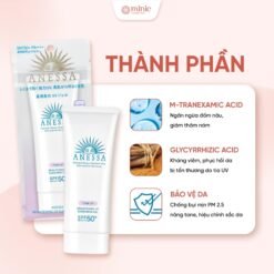 Gel Chống Nắng Anessa Dưỡng Sáng Nâng Tông 90g Brightening Uv Sunscreen Gel N SPF50+ PA++++