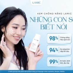 Combo Sữa rửa mặt TIA'M 200ml & Kem chống nắng LAMIC 50ml
