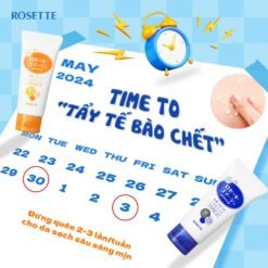 Tẩy Tế Bào Chết Chiết Xuất Từ Thiên Nhiên Nhật Bản Rosette Gommage 120g