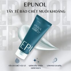 Tẩy tế bào chết da đầu muối khoáng làm sạch bã nhờn và gàu Epunol Mineral Salt Scaler 150g