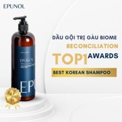 Dầu gội giảm gàu ngứa và ngăn tiết dầu trên da đầu Epunol Biome