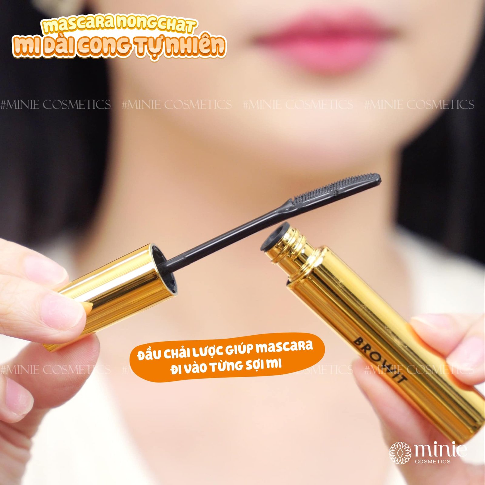 Chuốt Mi Browit Kéo Dài Và Cong Mi Dạng Đầu Lược 5.5g My Everyday Mascara #Endless Night