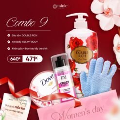Set quà tặng 8 tháng 3 - COMBO 9 (4 Món)