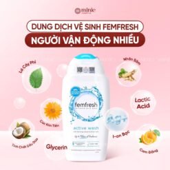 Dung Dịch Vệ Sinh Phụ Nữ Dưỡng Ẩm Cân Bằng Độ pH Femfresh Daily Intimate Wash