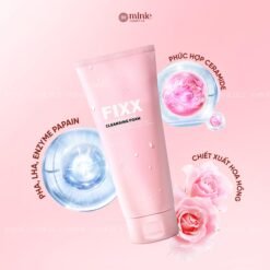 Gel rửa mặt tẩy tế bào chết nhẹ nhàng Pink All Clean Fixx 200ml