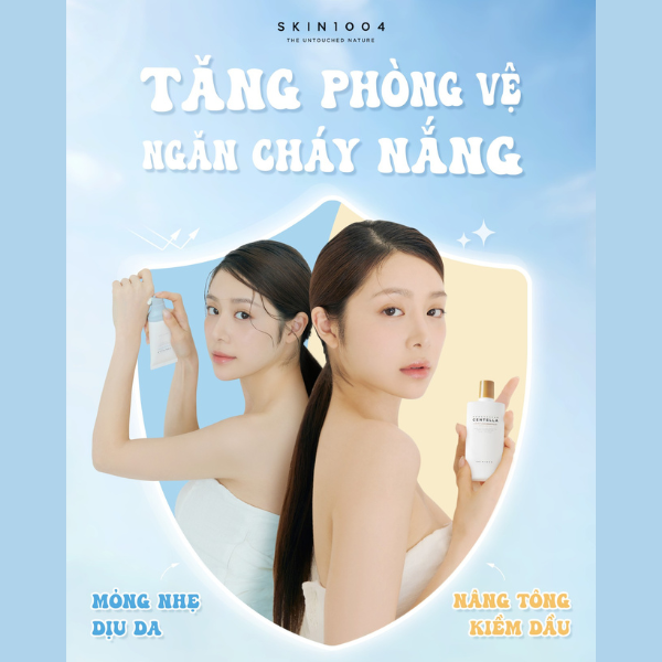 Kem Chống Nắng Phổ Rộng Dưỡng Ẩm SKIN1004 Madagascar Centella Hyalu-Cica Water-Fit Sun Serum SPF50+ PA++++ 50ml