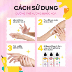 Sữa dưỡng thể chống nắng toàn thân hương nước hoa Kiss My Body SPF50 PA++++