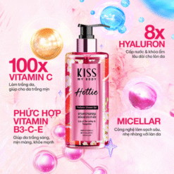 Sữa tắm hương nước hoa KISS MY BODY Perfume Shower Gel 380ml