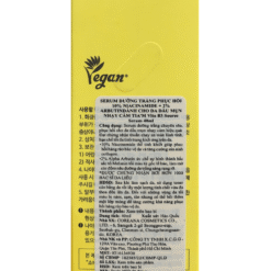 Serum TIAM Vita B3 Source phục hồi và dưỡng trắng da mặt 40ml