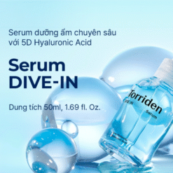 Tinh Chất Dưỡng Ẩm Hỗ Trợ Phục Hồi Da Torriden Dive In Low Molecular Hyaluronic Acid Serum 50ml