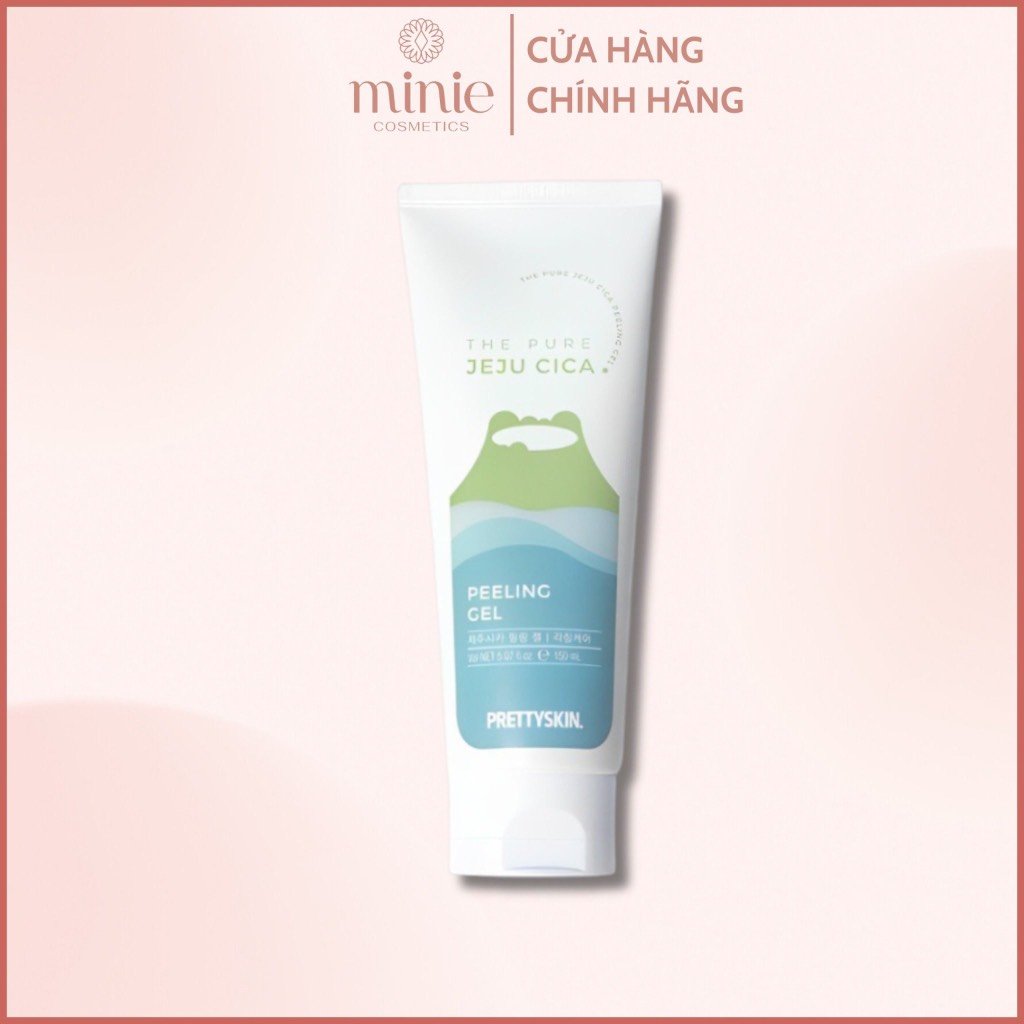 Tẩy Da Chết Làm Sáng Da Giảm Mụn Đầu Đen Rau Má Pretty Skin – PrettySkin The Purre Jeju Cica Peeling Gel