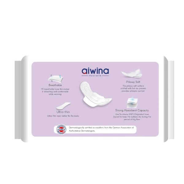 Băng vệ sinh AIWINA siêu mỏng cánh hương trà