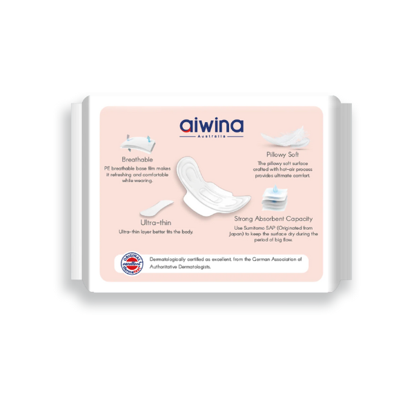 Băng vệ sinh AIWINA siêu mỏng cánh hương trà