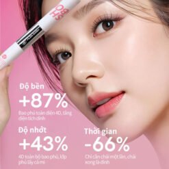 Keo dán và gỡ mi giả hai đầu 2in1 Mlen Diary Lash Bond & Remover 4gx2