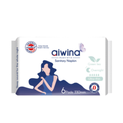 Băng vệ sinh AIWINA siêu mỏng cánh hương trà