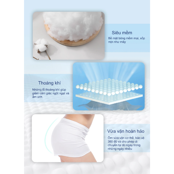 Băng vệ sinh hằng ngày siêu mềm mại hương trà Aiwina 160mm 8 miếng