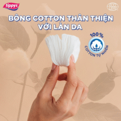 Bông tẩy trang Hà Lan Tippys Classic Make Up Pads