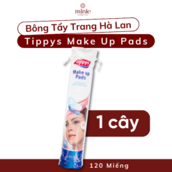 Bông tẩy trang Hà Lan Tippys Classic Make Up Pads
