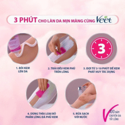 Kem tẩy lông dành cho da thường và da nhạy cảm Veet Pure Hair Removal Cream