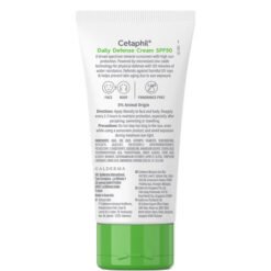 Kem chống nắng dưỡng ẩm nâng tone 2in1 cho da dầu nhạy cảm Cetaphil Daily Defense SPF50/PA++++ 50g