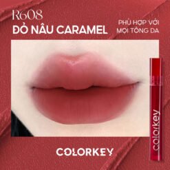 Son kem lì mịn mượt COLORKEY Airy Velvet Lip Lacquer 3g