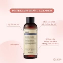 Nước Hoa Hồng Dưỡng Ẩm, Làm Dịu Da Klairs Supple Preparation Toner