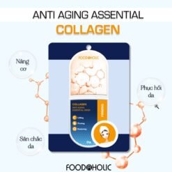 Măt Nạ Giấy Dưỡng Âm, Dưỡng Trắng Da Hàn Quốc Foodaholic Essential Mask