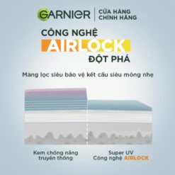 Serum Chống Nắng Phổ Rộng Garnier Skin Naturals Super UV Invisible Serum Sunscreen SPF 50+ PA++++ 30ml