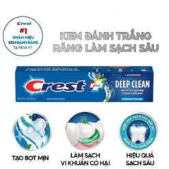Kem đánh răng Crest nhập khẩu Mỹ chính hãng
